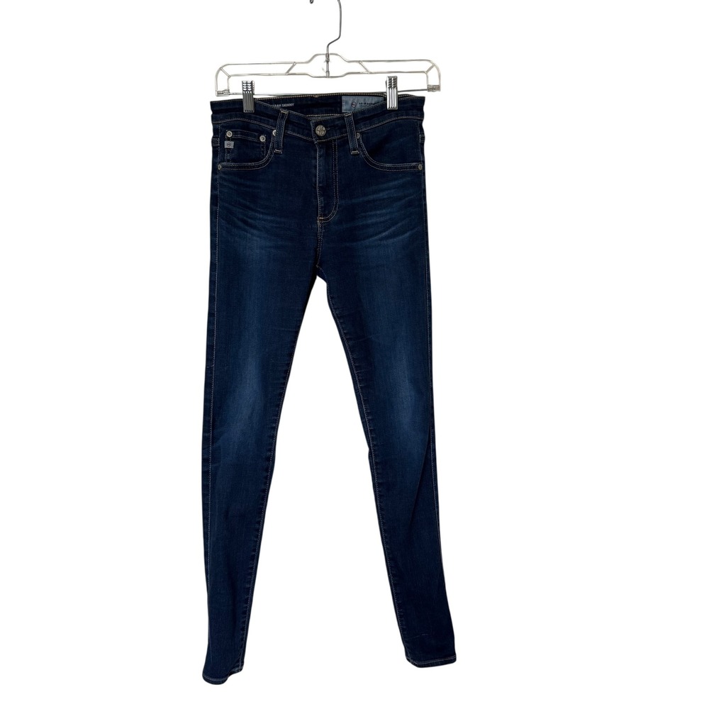 AG Adriano Goldschmied Farrah Skinny Jeans‎ Women 25 Dark Wash Good High Rise